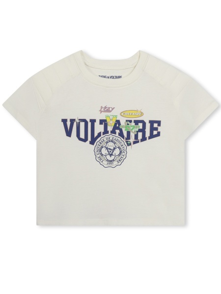 X60009/182 Футболка Zadig&Voltaire девочки