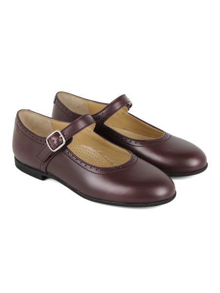 J01000AM111320B/BURGUNDY Туфли GALLUCCI девочки FW25-26