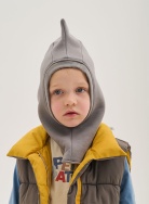 Шапка-шлем Dino Teddy l.grey 1-2г, фото 5