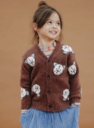 W24-1435/BROWN Кардиган SPROET & SPROUT мальчики FW24-25, фото 2