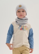 Шапка Knot merino pearl grey 1-2г, фото 7