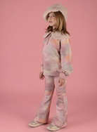 B6PT-AW23/PRINT Брюки Raspberry Plum девочки, фото 2