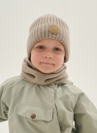 Шапка Knot merino fleece creme beige 3-5л, фото 9