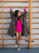 DX2P50 E0232/929BG Тренч DOUUOD девочки FW25-26, фото 3