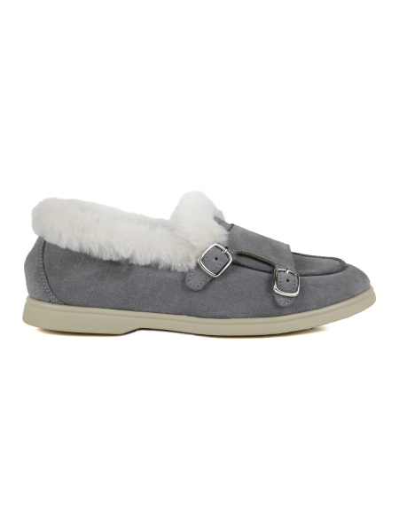 J20477BSBUA90LG/LIGHT GREY Полуботинки GALLUCCI девочки FW24-25