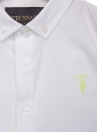 TBA22060CA/OFF-WHITE Рубашка TRUSSARDI мальчики, фото 3