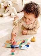 E3432_HP Игровой набор "Играем вместе" Мальчик и кошка, фото 3