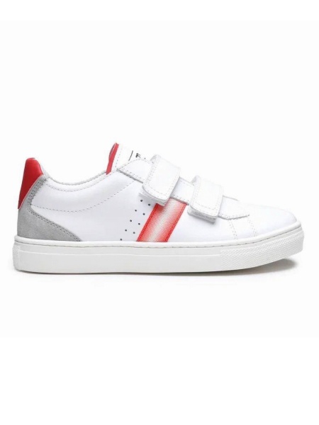 JE1SN52A/WHITE/RED Кроссовки JARRETT мальчики SS-24