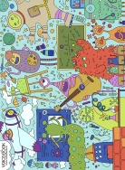 Монстрики А1 Раскраска Voicebook -, фото 1