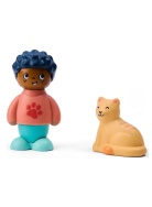 E3432_HP Игровой набор "Играем вместе" Мальчик и кошка, фото 4