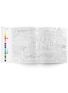 ВОКРУГ СВЕТА Раскраска Voicebook мал-дев, фото 3