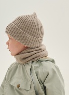 Шапка Knot merino fleece creme beige 3-5л, фото 8