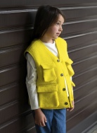 DV2Q12 E0077/201 Жилет DOUUOD девочки FW24-25, фото 3